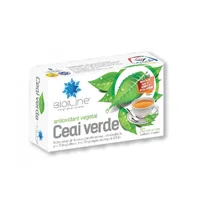 Ceai Verde 500 mg,  30 comprimate, Helcor