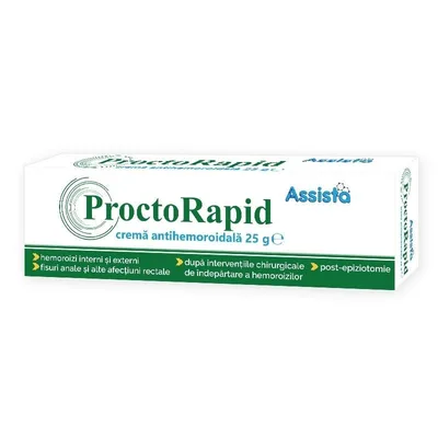 Crema ProctoRapid, 25 g, Assista