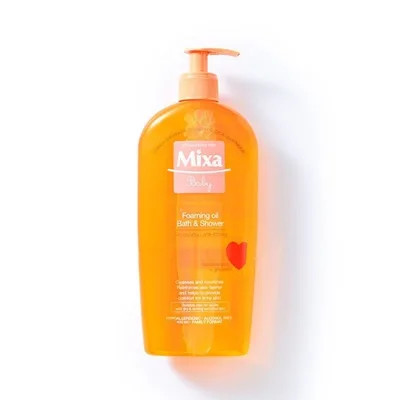 MIXA Ulei spumant pentru baie si dus 2 in 1, 400ml