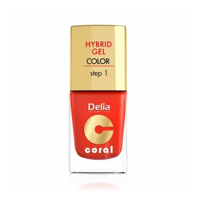 Oja Hybrid Coral nr. 014 corai inchis, 11 ml, Delia