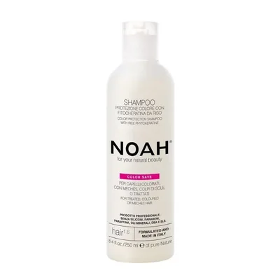 Sampon cu fitocheratina de orez pentru par vopsit (1.6), 250ml, Noah