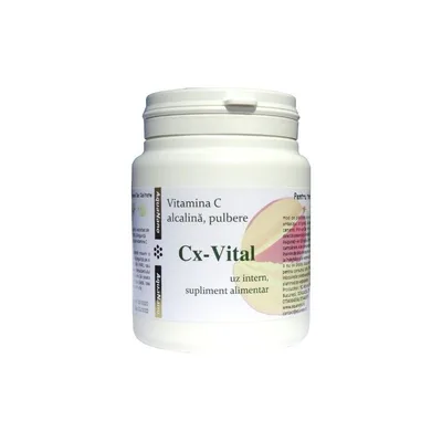 Vitamina C Alcalina Tamponata (pulbere) Cx- Vital, 100g, Aghoras