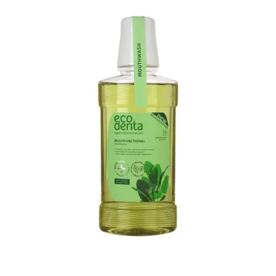 Apa de gura multifunctionala pentru protectia cavitatii orale, 250ml, Ecodenta