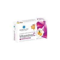 Vitamina C + Echinacea, 30 comprimate, Helcor