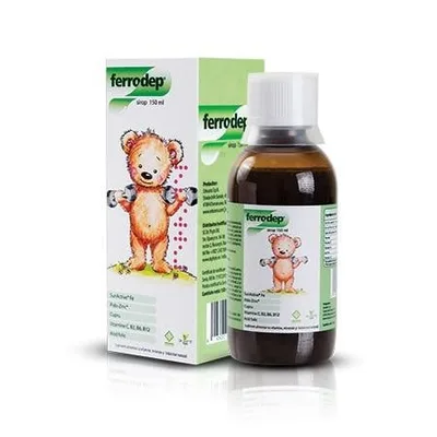 Sirop pentru copii Ferrodep, 150ml, Dr. Phyto