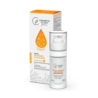 Cosmetic Plant Crema antirid contur ochi si buze, 30 ml