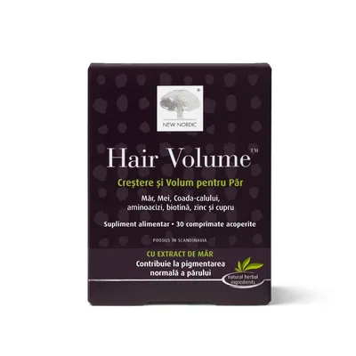 Hair Volume, 30 tablete, New Nordic