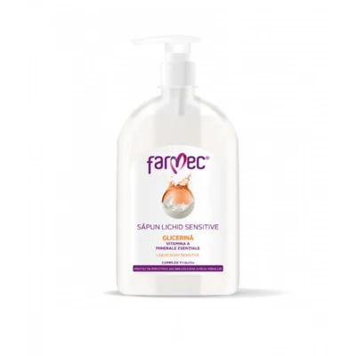 Sapun lichid Sensitive, 500ml, Farmec