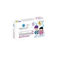 Vitamina C cu echinacea pentru copii, 30 comprimate, Helcor
