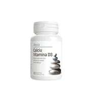 Calciu vitamina D3, 60 comprimate, Alevia