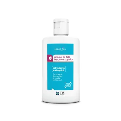 Lotiune de fata impotriva cosurilor DermoTis, 60 ml, Tis Farmaceutic