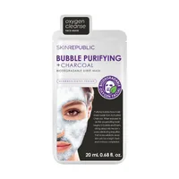 Masca servetel cu carbune, 20ml, Skin Republic