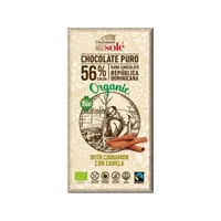 Ciocolata bio cu 56% cacao si scortisoara, 100g, Chocolates Sole