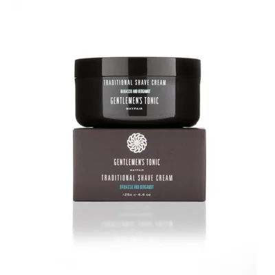 Crema de barbierit traditionala Babassu&Bergamot, 125ml, Gentlemen's Tonic