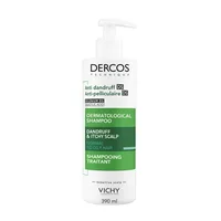 Sampon anti-matreata pentru par normal-gras Dercos, 200ml, Vichy