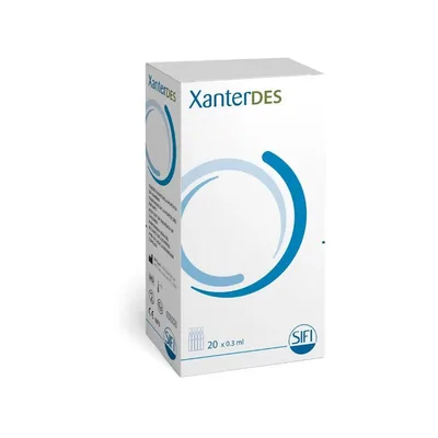 Solutie oftalmica Xanterdes, 20 fiole*0.3 ml, Sifi