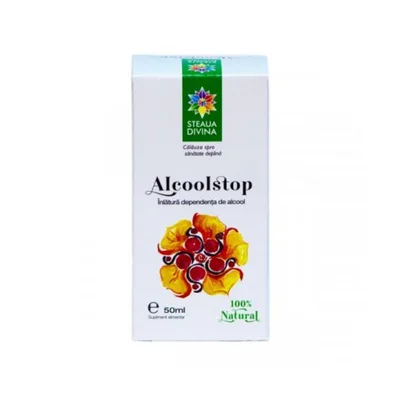 Tinctura Alcoolstop, 50ml, Steaua Divina