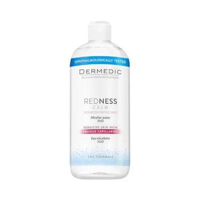 Apa micelara pentru piele cuperozica H2O Redness Calm, 500ml, Dermedic