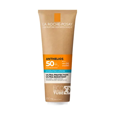 Lapte Hidratant cu protectie solara pentru fata si corp SPF50+ Anthelios, 250ml, La Roche-Posay