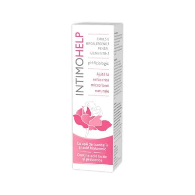 Emulsie hipoalergenica pentru igiena intima IntimoHelp, 400 ml – Zdrovit