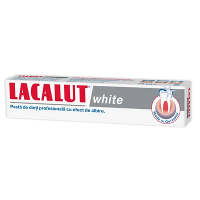 Lacalut White pasta dinti medicinala, 75ml