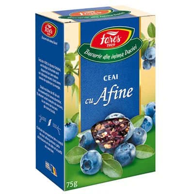 Ceai cu afine, 20 plicuri, Fares