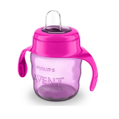 Cana cu tetina de formare Philips Avent, +6 luni, 200 ml, SCF551/03, Philips