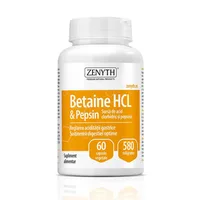 Betain HCL & Pepsin, 580 mg,  60 capsule, Zenyth