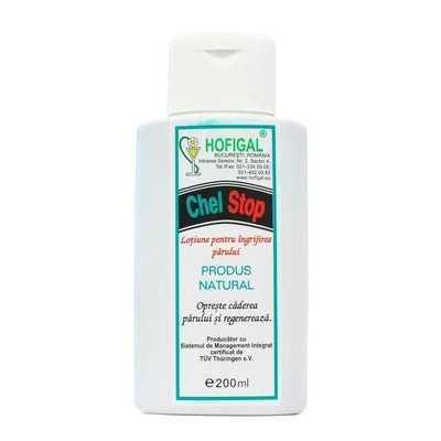 Lotiune pentru oprirea caderii parului Chelstop, 200 ml, Hofigal