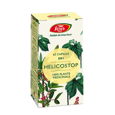 Helicostop, 63 capsule, Fares