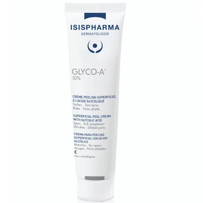 Crema de Noapte cu 10% Acid Glicolic Glyco-A Medium Peeling, 30ml, IsisPharma