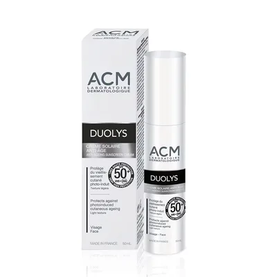 Cremă cu efect anti-imbatranire, SPF 50+, DUOLYS, 50 ml, ACM