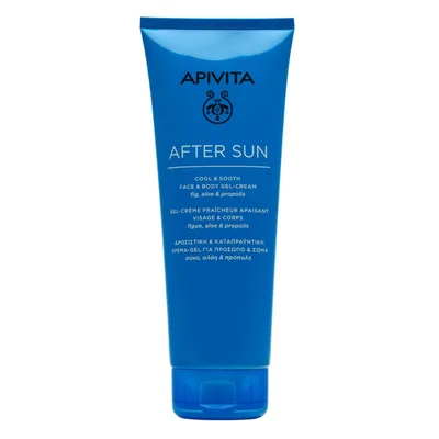 Gel-crema dupa expunerea la soare, After Sun, 200ml, Apivita
