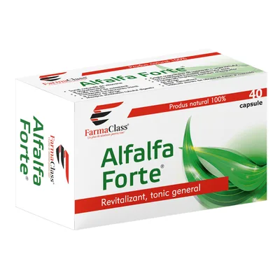 Alfalfa Forte, 40 capsule, FarmaClass