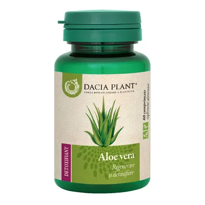 Aloe vera, 60 comprimate, Dacia Plant