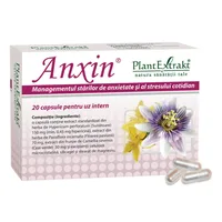 Anxin, 20 capsule, Plant Extrakt