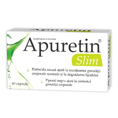 Apuretin Slim, 60 capsule, Zdrovit