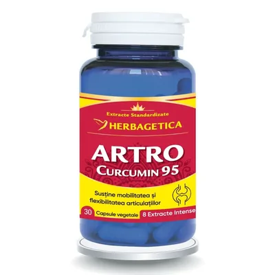 Artro + Curcumin 95, 120 capsule, Herbagetica