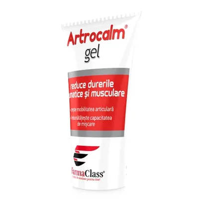 Gel pentru dureri reumatice si musculare Artrocalm, 100ml, FarmaClass