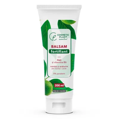 Balsam fortifiant cu nuc si vitamina B6, 200ml, Cosmetic Plant