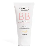Crema BB cu SPF15 nuanta deschisa pentru ten normal uscat, 50 ml, Ziaja