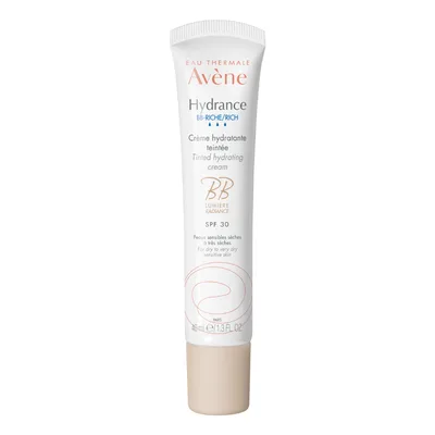 Crema hidratanta BB cu SPF 30 Hydrance Riche, 40 ml, Avene