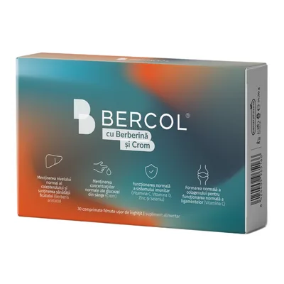Bercol, 30 comprimate, Naturpharma