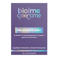 Melatonină 3mg+, 30 comprimate, Biome