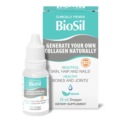 Colagen natural picaturi, 30 ml, Biosil