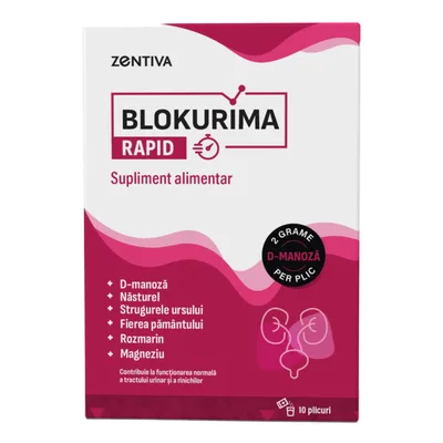 Blokurima Rapid, 10 plicuri, Zentiva
