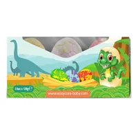 Bombe de baie ou de dinozaur cu suprize, 3 bucati, Easycare Baby