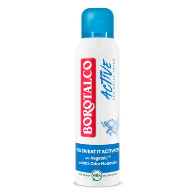 Deodorant spray Active Sea Salts, 150 ml, Borotalco