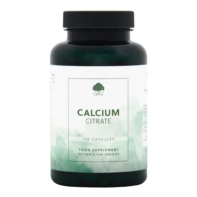 Calciu Citrat, 200 mg, 120 capsule, G&G Vitamins