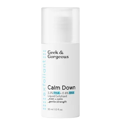 Lotiune exfolianta Calm Down, 100 ml, Geek & Gorgeous